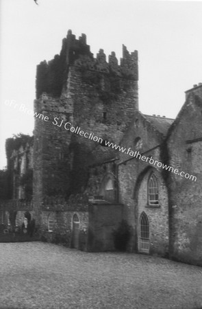 TINTERN ABBEY CLOSE VIEW OF HOUSE & TOWER FROM N.W.